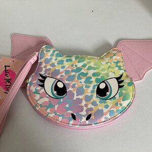 Luv Betsy by Betsy Johnson NWT - Dragon Animal Clutch Wristlet Wallet Purse READ